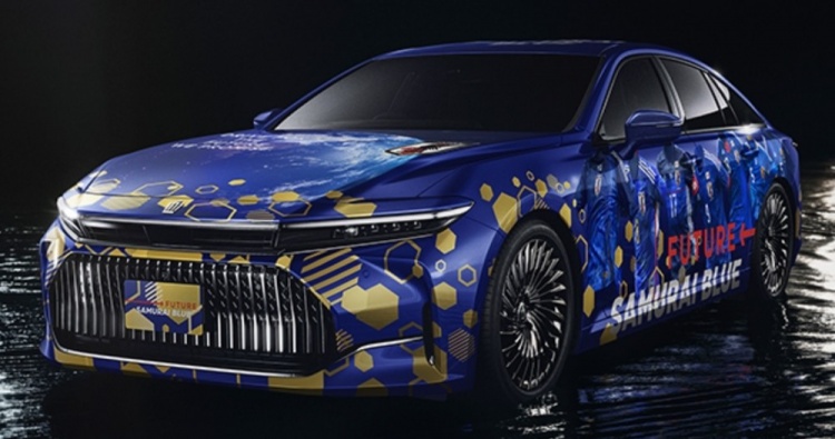  與車企聯(lián)動，日本足協(xié)與豐田汽車共同打造日本國家隊特別車型