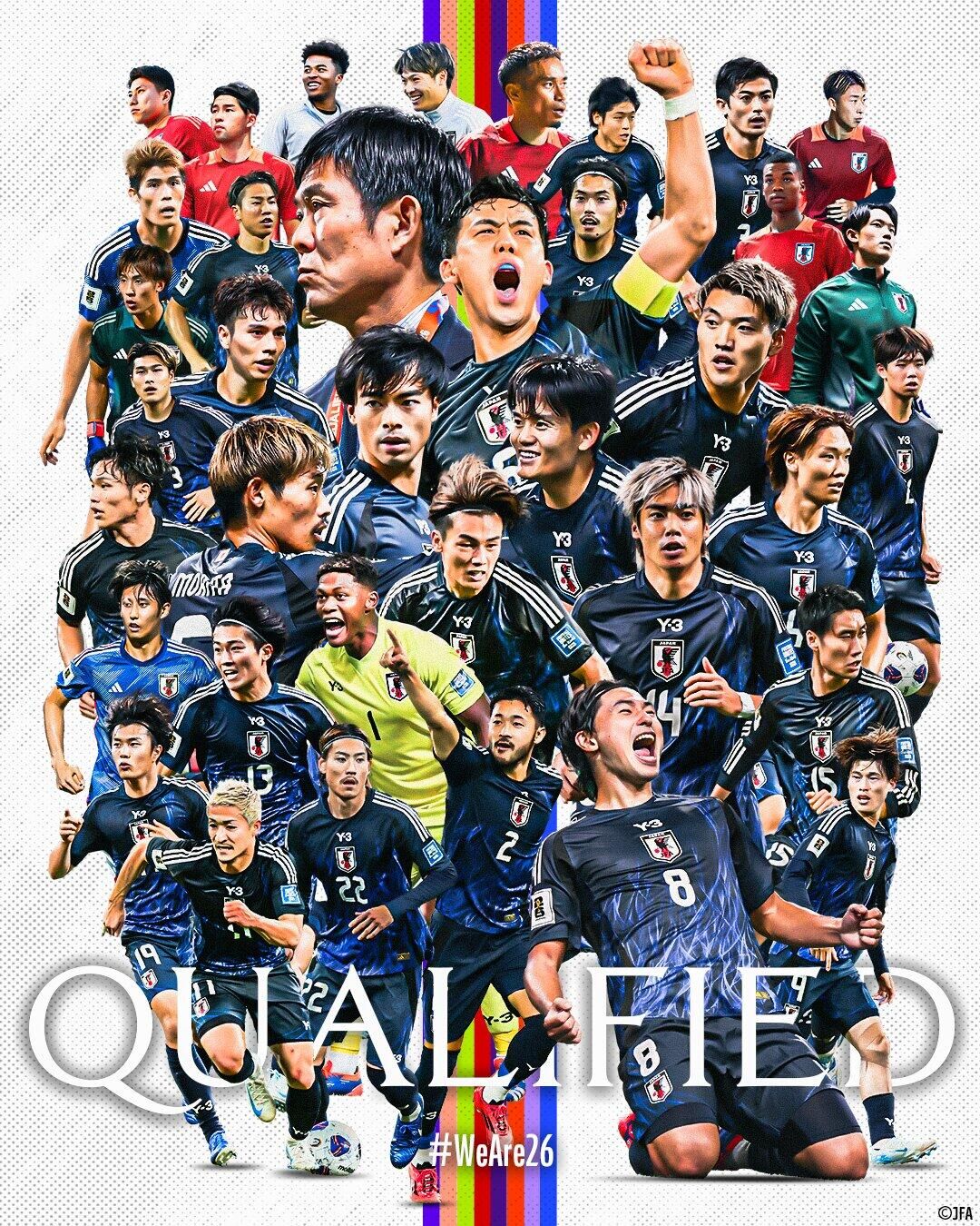 斷層領(lǐng)先！日本7輪6勝1平提前晉級世界杯，全球除東道主外首隊！