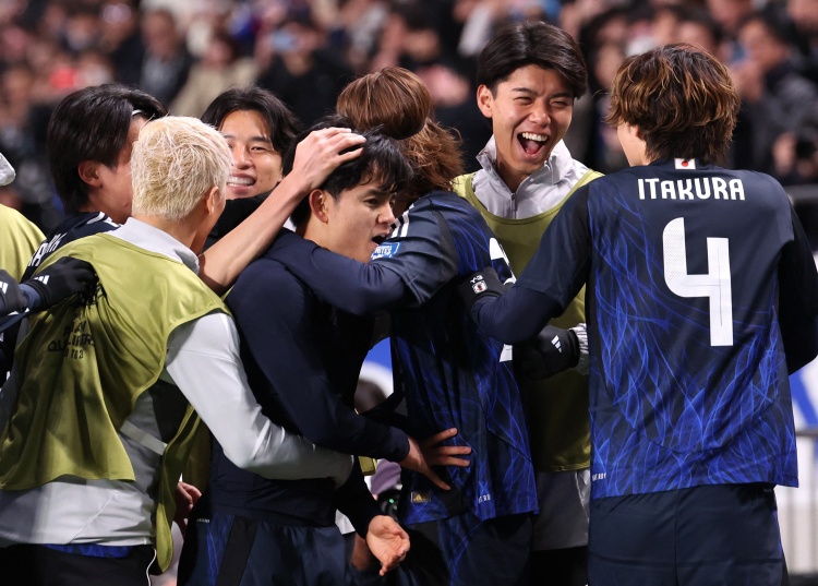  日本隊22名旅歐球員中15人來自五大聯(lián)賽，是22年3月出線時的兩倍